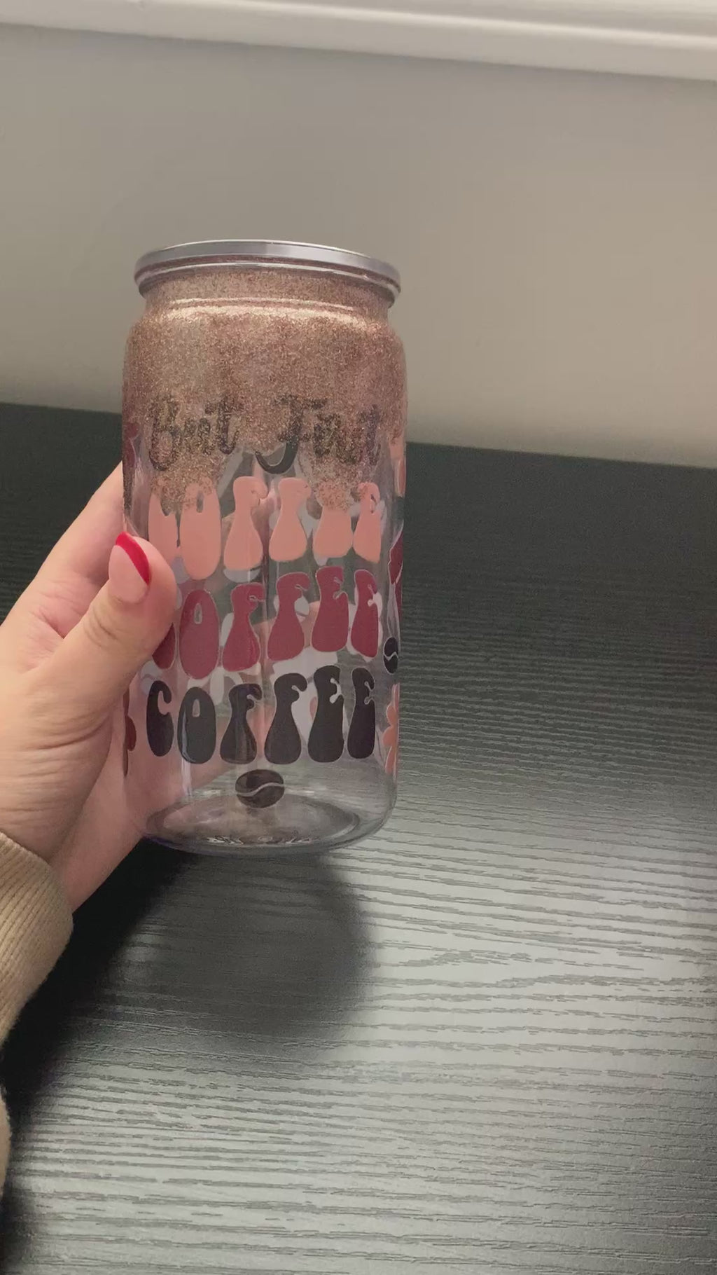 16oz coffee acrylic tumbler